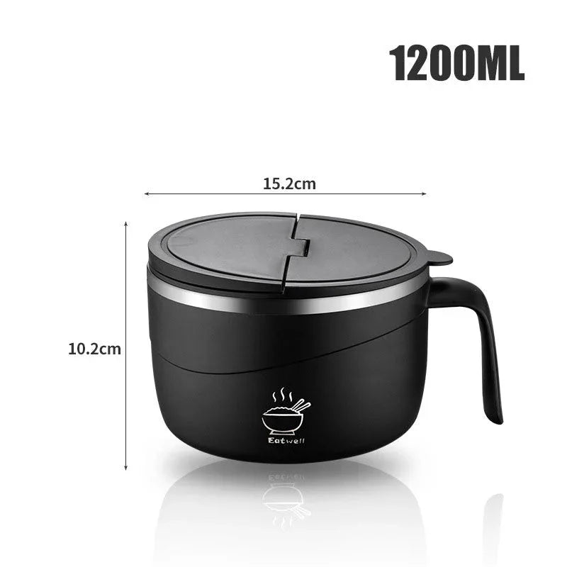 🔥Limited Time Promotion 50% OFF🔥304 Stainless Steel Insulated Ramen Bowl