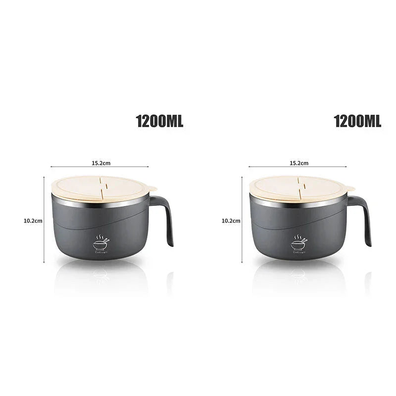 🔥Limited Time Promotion 50% OFF🔥304 Stainless Steel Insulated Ramen Bowl