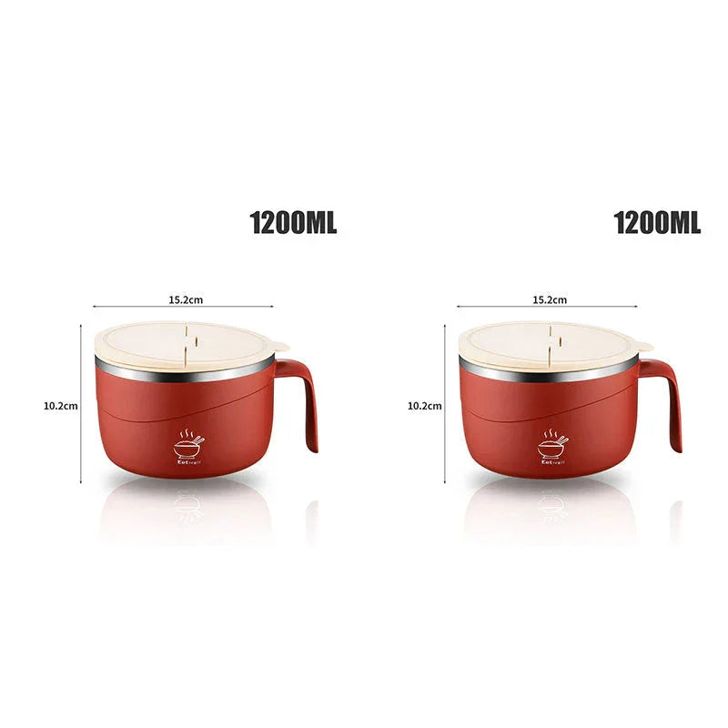 🔥Limited Time Promotion 50% OFF🔥304 Stainless Steel Insulated Ramen Bowl