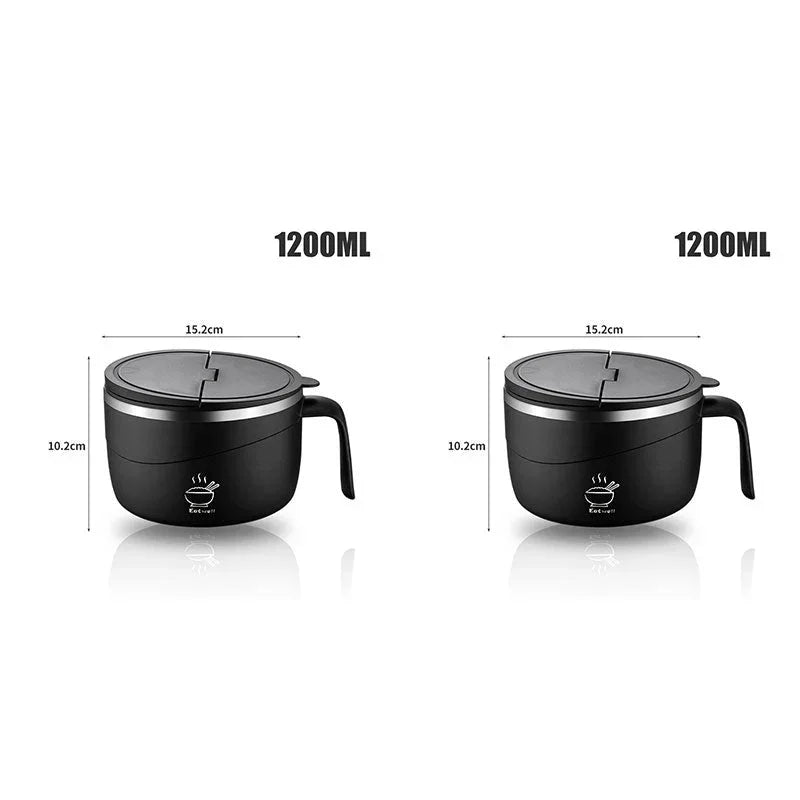 🔥Limited Time Promotion 50% OFF🔥304 Stainless Steel Insulated Ramen Bowl