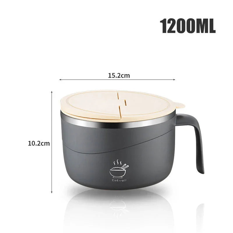 🔥Limited Time Promotion 50% OFF🔥304 Stainless Steel Insulated Ramen Bowl