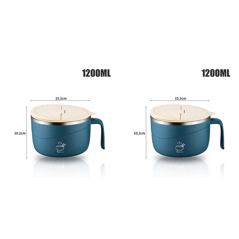 🔥Limited Time Promotion 50% OFF🔥304 Stainless Steel Insulated Ramen Bowl