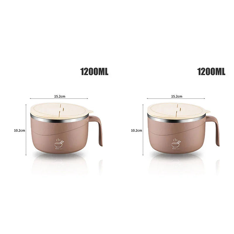 🔥Limited Time Promotion 50% OFF🔥304 Stainless Steel Insulated Ramen Bowl