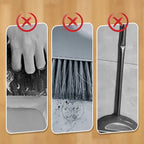 Stand-Up Dustpan Set with 180° Rotating Broom