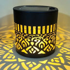 ☀️ Solar Mandala Light for Garden & Patio – 2-in-1 Floor Lamp & Wall Light – Ornamental Light Decoration with Vintage Effect – Rustproof & Durable