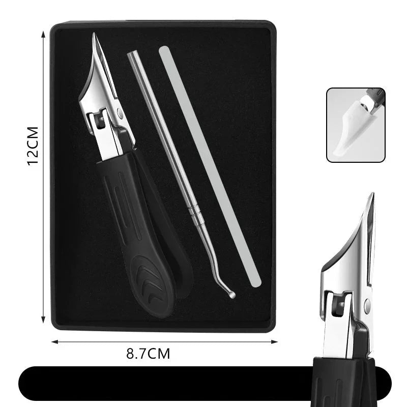 Wide Jaw Opening Nail Clippers for Thick Nails
