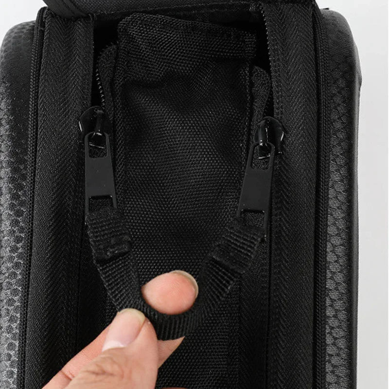 🚴‍♂️40% OFF!📱Water-Resistant Large Capacity Bicycle Bag – Touch-Sensitive Phone Pouch, Slim Top-Tube Design & Dual Zippers🌧️