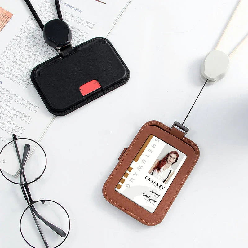 ⏰🔥LIMITED TIME 50% OFF!🔥50K+ SOLD!Retractable ID Badge Holder with Lanyard