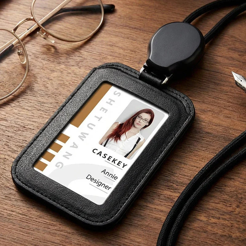 ⏰🔥LIMITED TIME 50% OFF!🔥50K+ SOLD!Retractable ID Badge Holder with Lanyard