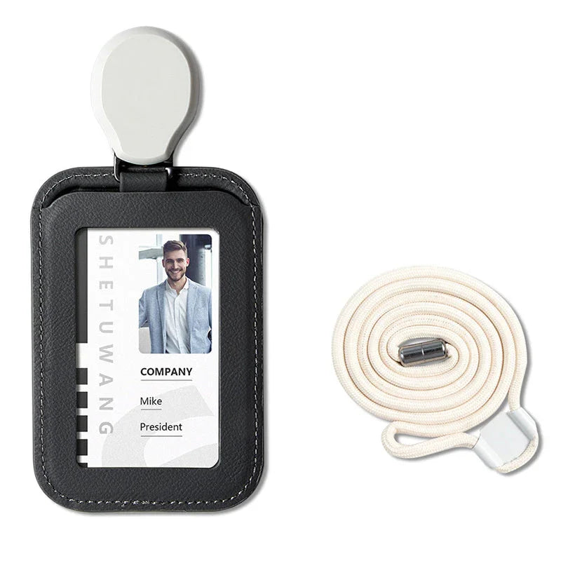 ⏰🔥LIMITED TIME 50% OFF!🔥50K+ SOLD!Retractable ID Badge Holder with Lanyard
