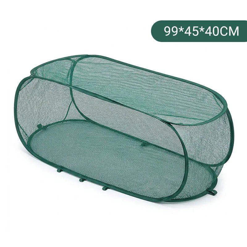 💎 -50% ON FOLDABLE POP-UP PLANT MESH COVER! 💎 Triple-Action Insect, Cold & Sun Protection for Your Garden ✨