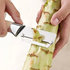 🥕 BUY 1 GET 1 FREE! 🎁 Multi-functional Kitchen Peeler – Sharp Stainless Steel Blade, Ergonomic Handle & Swiveling Dual-Action ✨