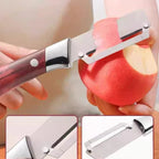 🥕 BUY 1 GET 1 FREE! 🎁 Multi-functional Kitchen Peeler – Sharp Stainless Steel Blade, Ergonomic Handle & Swiveling Dual-Action ✨