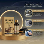 💎 Buy 5 Get 5 Free!💝Ceramic Car Coating Kit - Deep Gloss, 9H+ Hardness & Extreme Hydrophobic Sh