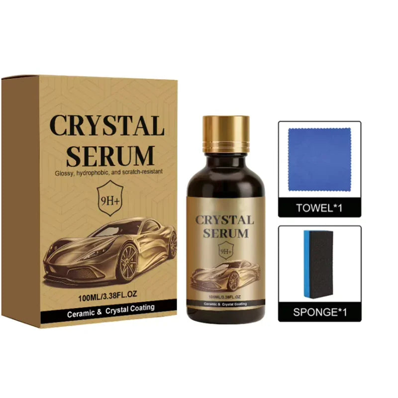 💎 Buy 5 Get 5 Free!💝Ceramic Car Coating Kit - Deep Gloss, 9H+ Hardness & Extreme Hydrophobic Sh