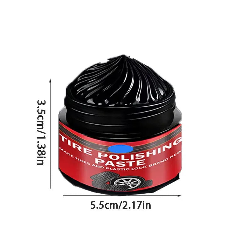 🚗 BUY 2 GET 1 FREE! ✨ Car Tire & Plastic Trim Renewal Paste – Restores Shine, Prevents Cracking & Easy Application 🛞