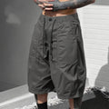 👖 Men's Plus Size Capri Pants – Wide-Leg Loose Fit, Drawstring Waist & Large Pockets ✨