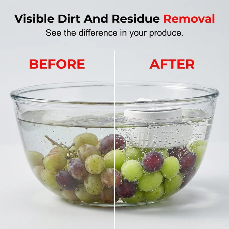 🥳2026 HOT SALE🥳💞50K+ SOLD!Portable Vegetable & Fruit Cleaner Machine