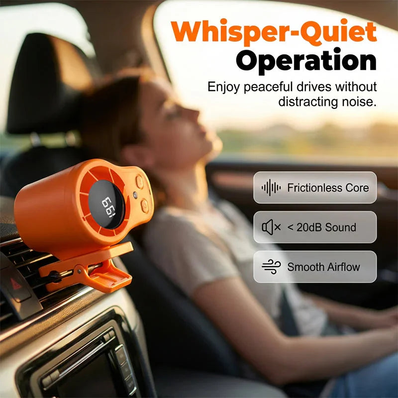 🥳2026 HOT SALE💞50K+ SOLD!Hands-Free Personal Cooling Fan with LED Display