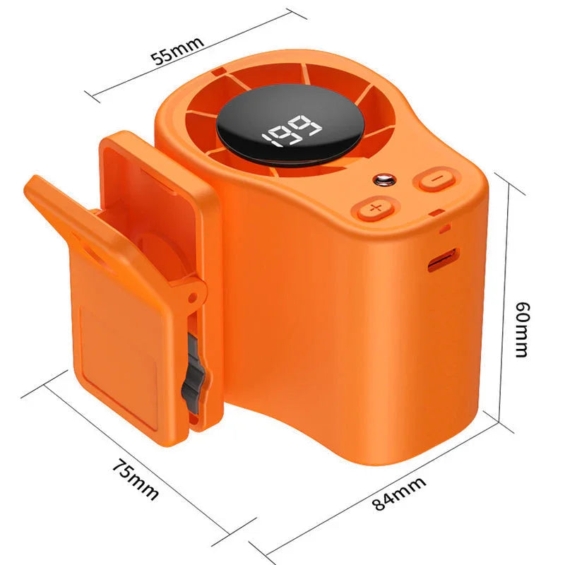🥳2026 HOT SALE💞50K+ SOLD!Hands-Free Personal Cooling Fan with LED Display