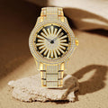 ⌚ LIMITED TIME: 50% OFF! 🔥 Men's Iced-Out Watch with Rotating Dial – Sparkling Crystals, Precise Quartz & Butterfly Clasp ✨