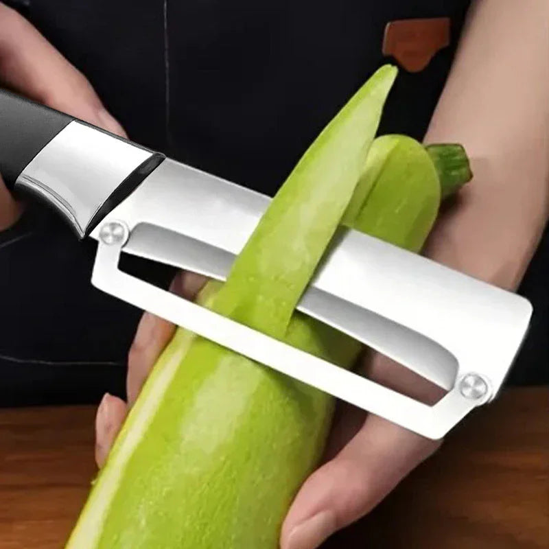 ⏳Time-Limited Special⏰Thickened Stainless Steel Multi-Peeler – Heavy-Duty, Wide Blade, Bottle Opener 🍺