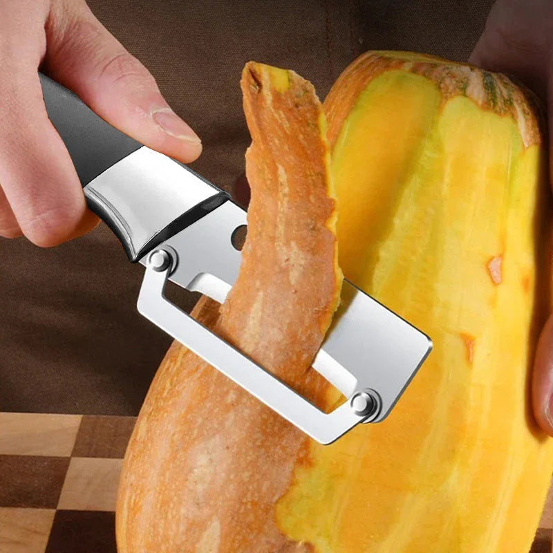 ⏳Time-Limited Special⏰Thickened Stainless Steel Multi-Peeler – Heavy-Duty, Wide Blade, Bottle Opener 🍺