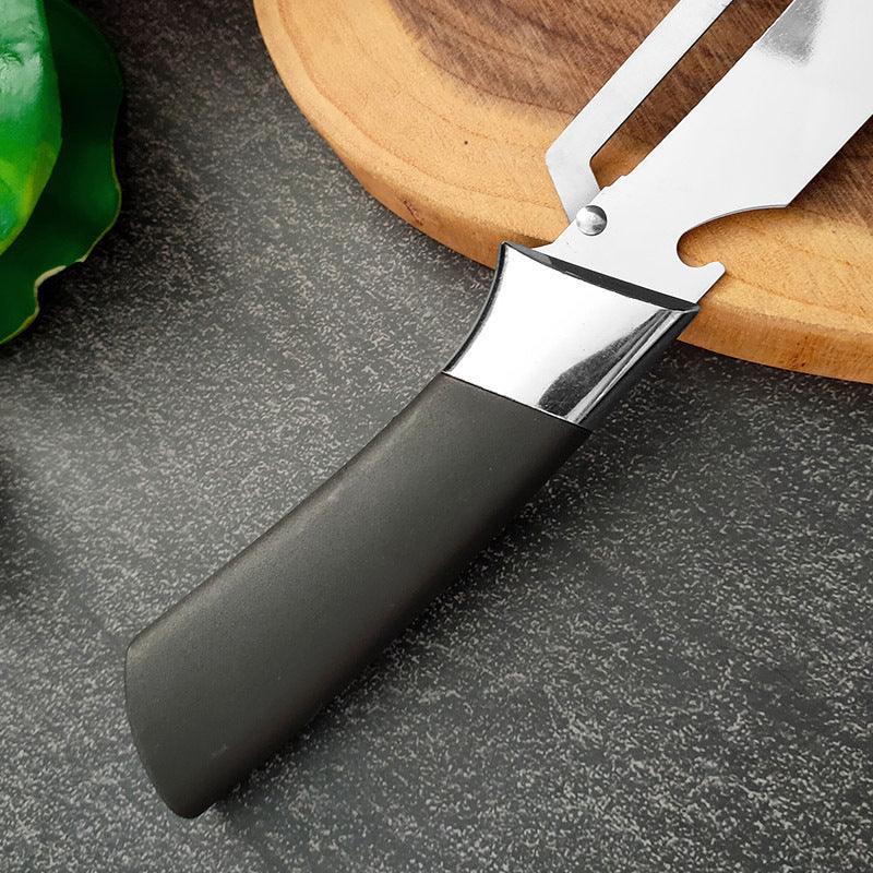 ⏳Time-Limited Special⏰Thickened Stainless Steel Multi-Peeler – Heavy-Duty, Wide Blade, Bottle Opener 🍺