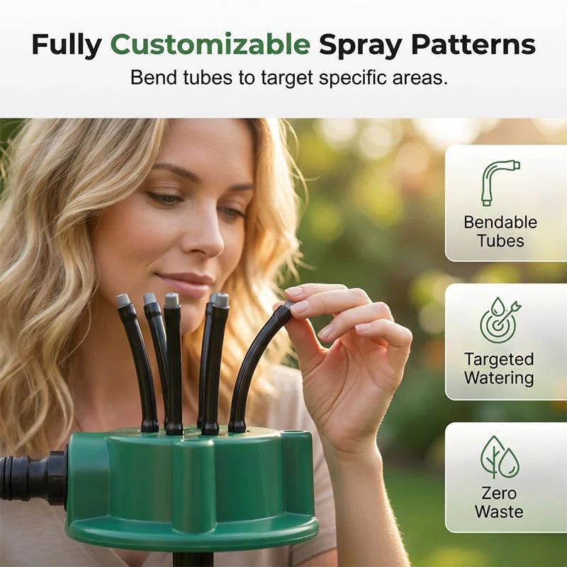 ⏰🔥LIMITED TIME 50% OFF!🔥50K+ SOLD!Precision Irrigation Sprinkler – 360° multi‑directional, custom spray patterns. Gentle on delicate plants. Save water, grow better. 🌱✅