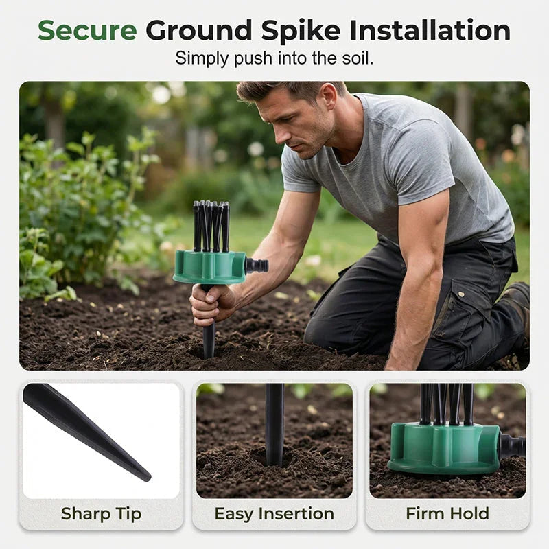 ⏰🔥LIMITED TIME 50% OFF!🔥50K+ SOLD!Precision Irrigation Sprinkler – 360° multi‑directional, custom spray patterns. Gentle on delicate plants. Save water, grow better. 🌱✅