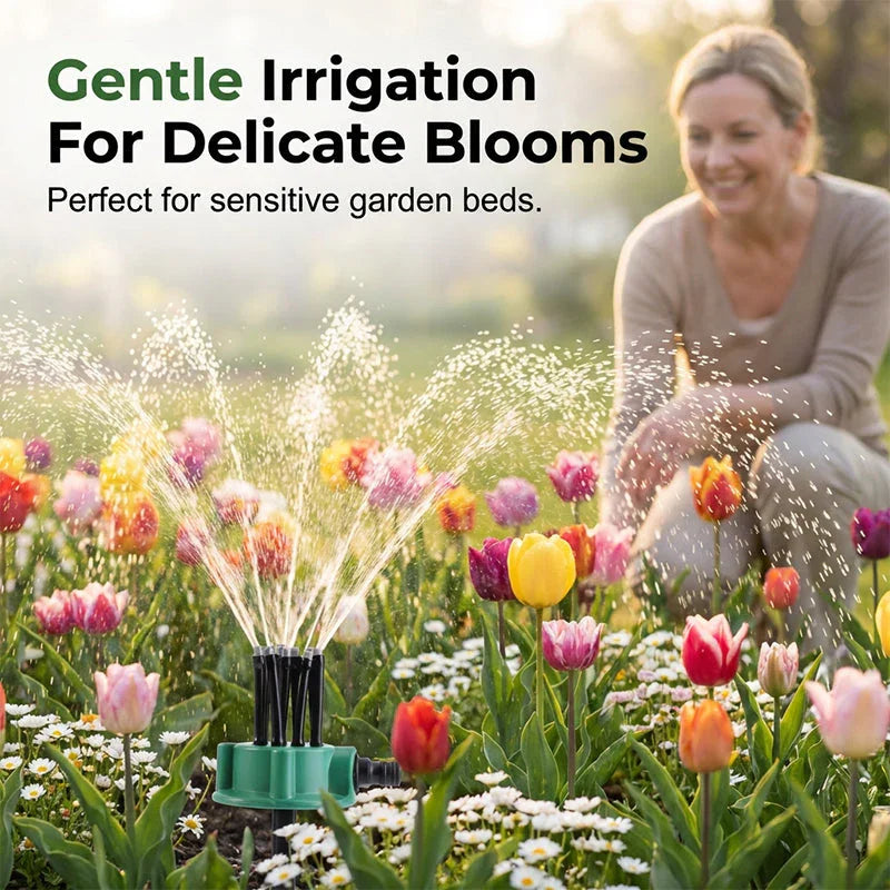 ⏰🔥LIMITED TIME 50% OFF!🔥50K+ SOLD!Precision Irrigation Sprinkler – 360° multi‑directional, custom spray patterns. Gentle on delicate plants. Save water, grow better. 🌱✅