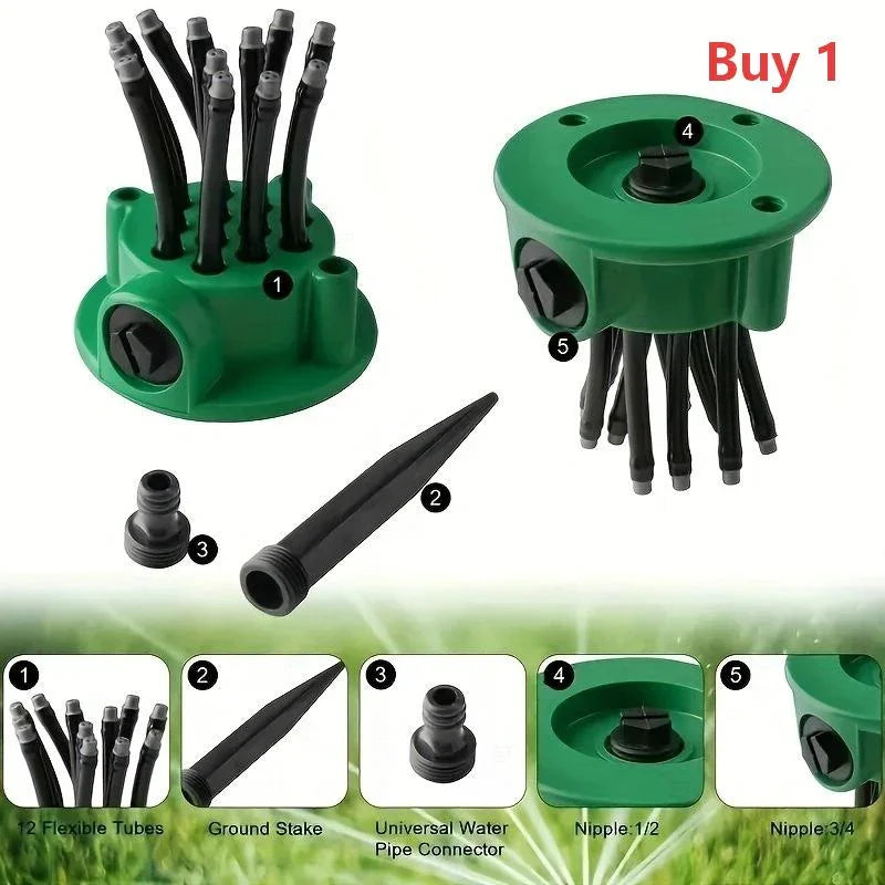 ⏰🔥LIMITED TIME 50% OFF!🔥50K+ SOLD!Precision Irrigation Sprinkler – 360° multi‑directional, custom spray patterns. Gentle on delicate plants. Save water, grow better. 🌱✅