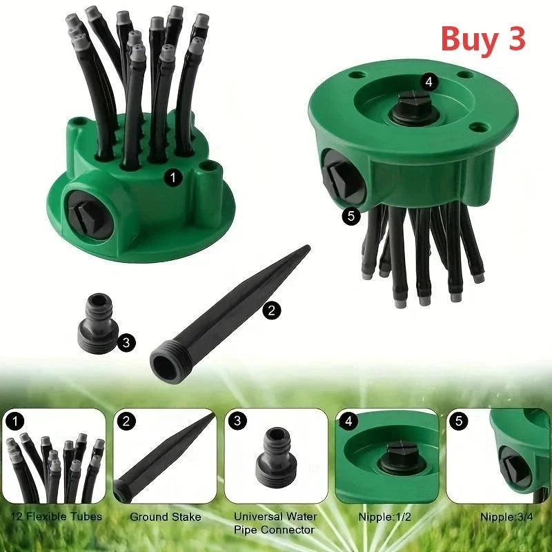 ⏰🔥LIMITED TIME 50% OFF!🔥50K+ SOLD!Precision Irrigation Sprinkler – 360° multi‑directional, custom spray patterns. Gentle on delicate plants. Save water, grow better. 🌱✅
