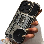 🔥Hot Sale 50% off🌟📼 Retro Cassette Player Pattern Silicone Phone Case Applicable to the iPhone