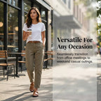 Comfortable High-Waist Utility Trousers - Designed for Every Body