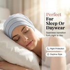 👒 Buy 1 Get 1 FREE!🌸 Soft Stretch Turban Cap – Milk Silk Fabric & Anti-Slip Fit – Hair Volume Concealer – Multi-Use Under Scarf 🧣