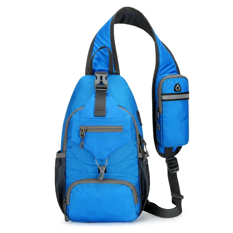 ⏰🔥LIMITED TIME 50% OFF!🔥50K+ SOLD!🎒Men's Outdoor Sling Crossbody Bag – Multi-Pocket, Water-Resistant, Breathable Back 🌦️
