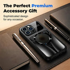 📱 50% OFF NOW!🧲 Magnetic Tempered Glass Phone Case – Shockproof & MagSafe Compatible – Premium Protective Cover ✨