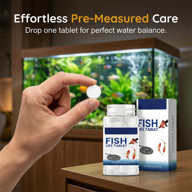 ⏰Limited Time Promotion 50% OFF🔥🎁Aquarium Conditioning Salt Tablets