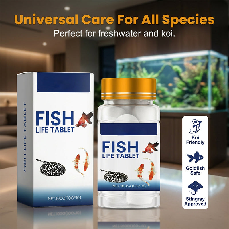 ⏰Limited Time Promotion 50% OFF🔥🎁Aquarium Conditioning Salt Tablets