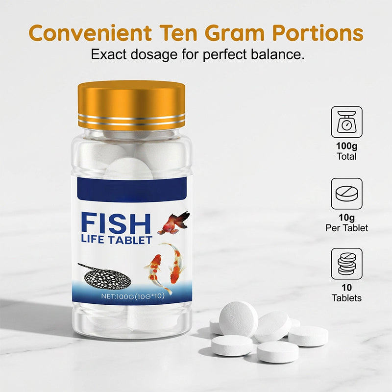 ⏰Limited Time Promotion 50% OFF🔥🎁Aquarium Conditioning Salt Tablets