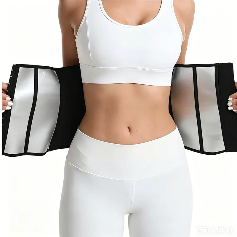🏃‍♂️ LIMITED-TIME 50% OFF! ✨ Men's Waist Trainer Sweat Belt – Compression, Trimmer, Sauna Effect ✨
