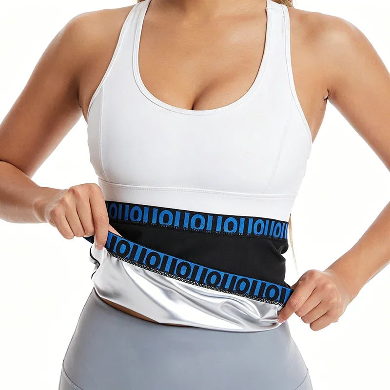 🏃‍♂️ LIMITED-TIME 50% OFF! ✨ Men's Waist Trainer Sweat Belt – Compression, Trimmer, Sauna Effect ✨