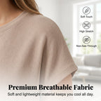 ⏳Limited-time 50% off⏰Women's T-Shirt Dress – Soft, Pockets, Effortless Midi👗