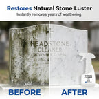 📢📢50% OFF !! ⏰ Professional Headstone & Memorial Cleaner