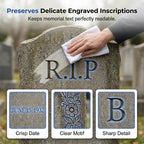 📢📢50% OFF !! ⏰ Professional Headstone & Memorial Cleaner