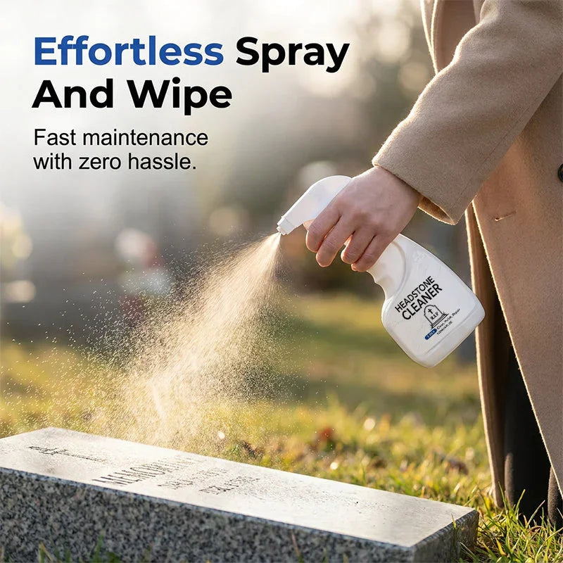 📢📢50% OFF !! ⏰ Professional Headstone & Memorial Cleaner