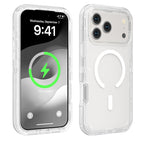 📱Shockproof Clear Magnetic Phone Case🛡️ – Strong Magnetic Lock, Anti-Yellowing & 360° Protection