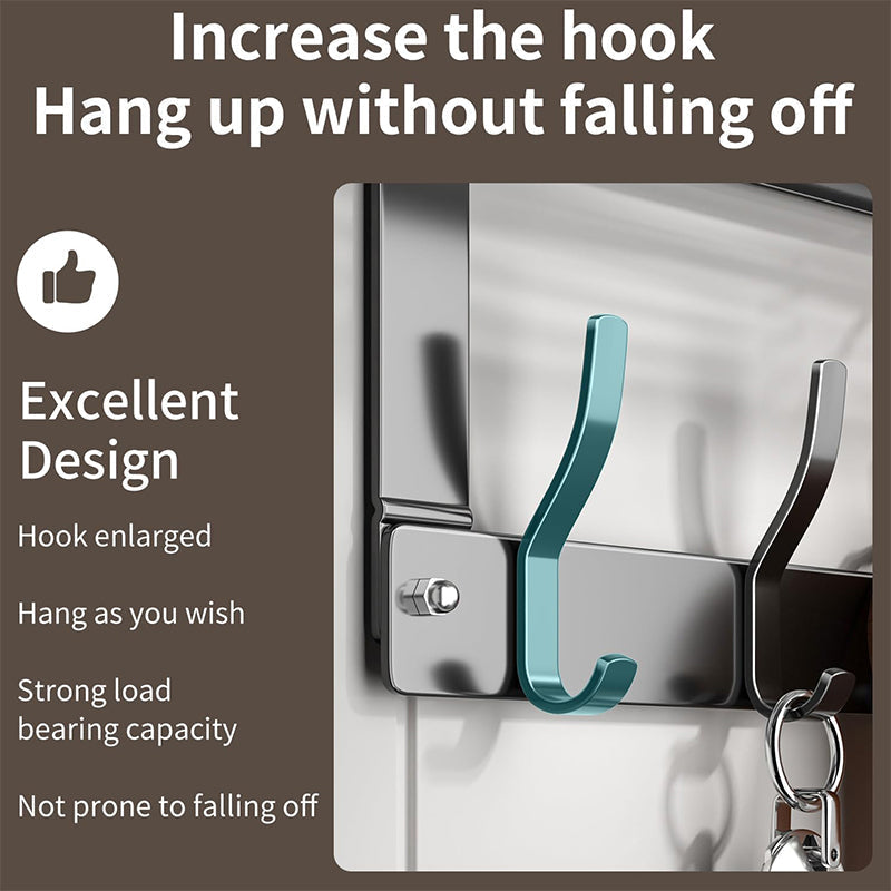 🔥 LIMITED-TIME 50% OFF! ✨ Over-The-Door Hook with Basket – Space-Saving, Strong, Tool-Free 🚪