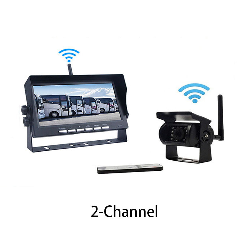 🔥Hot Sale ＆ 50％ Off🔥7-Inch HD Wireless Backup Camera System